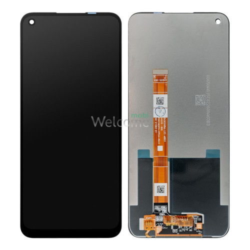 Дисплей Realme 7i/Oppo A32/A33 2020/A53 4G/A53S/A54 4G/A55 4G/A73 5G/OnePlus Nord N100 в зборі з сенсором black