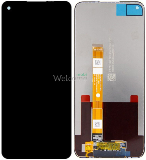 Дисплей Realme 7i/Oppo A32/A33 2020/A53 4G/A53S/A54 4G/A55 4G/A73 5G/OnePlus Nord N100 в зборі з сенсором black Original PRC