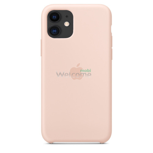 Чехол Silicone case iPhone 11 Pink Sand (Original)