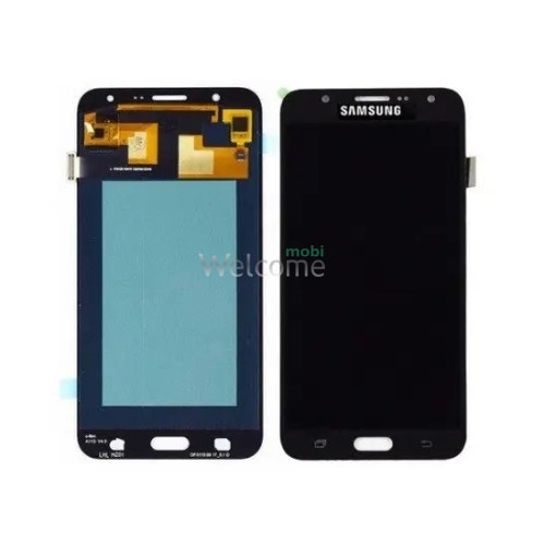 Дисплей Samsung SM-J700H Galaxy J7 в зборі з сенсором black (оригінал переклей)