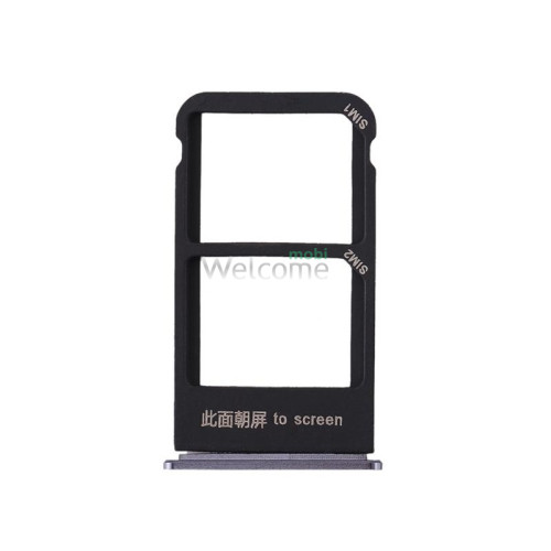 Держатель SIM-карты Meizu X8 black