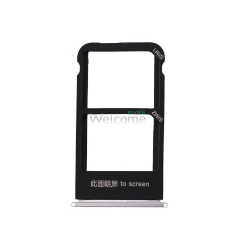 Тримач SIM-карти Meizu X8 silver