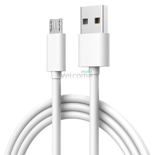 USB кабель Realme microUSB, 1м белый (оригинал)