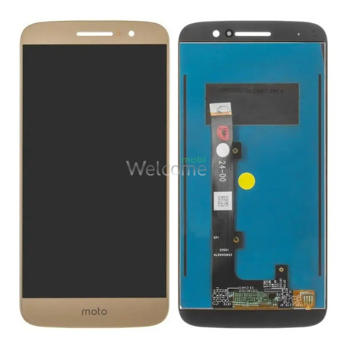 Дисплей Motorola XT1662 Moto M,XT1663 в сборе с сенсором gold