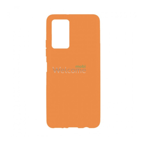 Чехол Xiaomi Redmi Note 10,Redmi Note 10S Silicone case (orange)