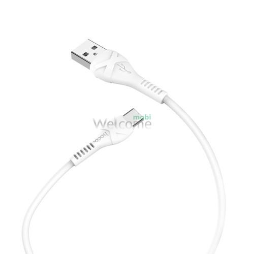 USB кабель HOCO X37 Cool Power Type-C 1m white