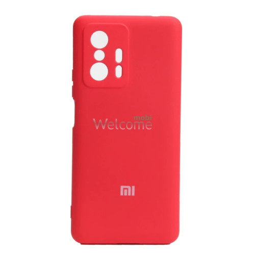 Чохол Xiaomi 11T Pro Silicone case (red)