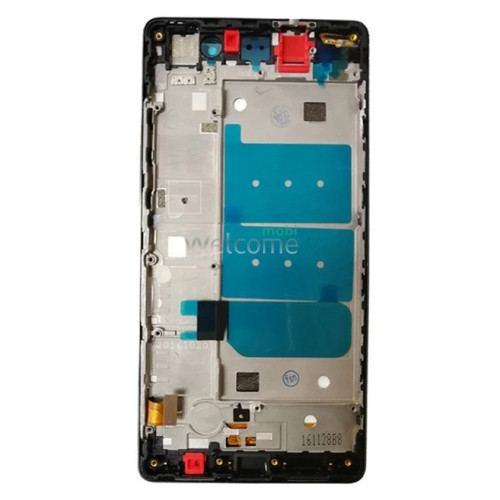 Дисплей Huawei P8 Lite 2015/P8 Lite 2016 в зборі з сенсором та рамкою black