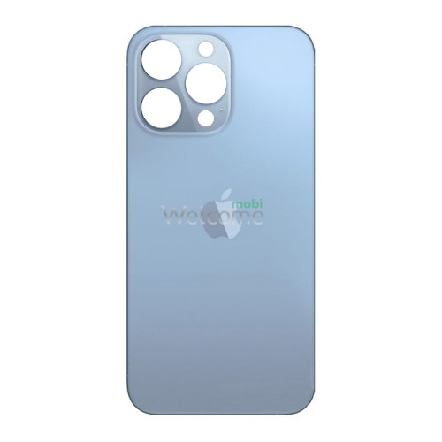Задняя крышка (стекло) iPhone 13 Pro Max sierra blue (big hole)