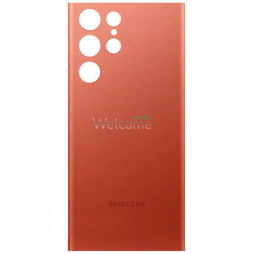 Задняя крышка Samsung S908 Galaxy S22 Ultra 5G 2022 red