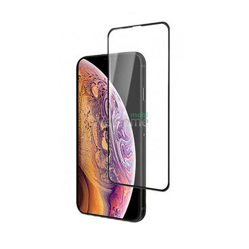 Стекло iPhone XR (2018),11 6.1 (0.3 мм, 10D, черное) без упаковки