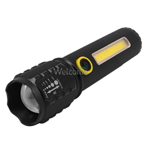 Ліхтарик Bailong Police BL-C71-P50+COB (TD-T81) Zoom (3 режими, живлення microUSB)