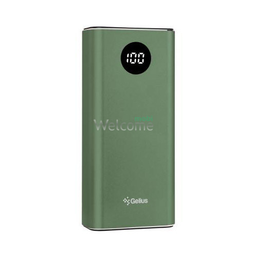 Внешний аккумулятор (power bank) Gelius Pro CoolMini 2 PD 9600mAh Green (GP-PB10-211)