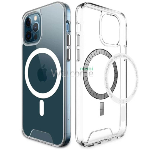 Чехол силиконовый Magsafe iPhone 11 Pro (прозрачный)