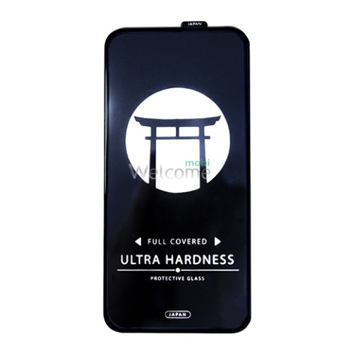 Скло iPhone 14 Pro/iPhone 15 6.1 Japan HD++ чорне 