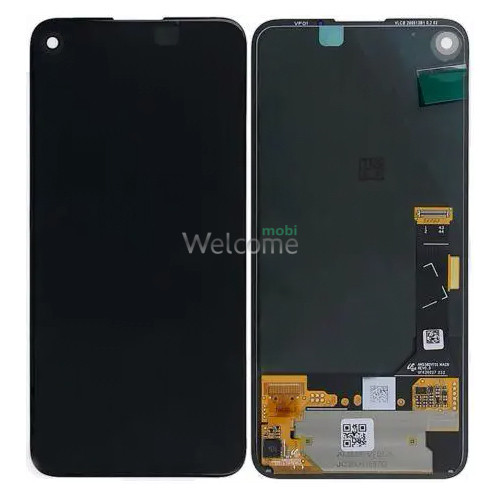 Дисплей Google Pixel 4A 4G (Samsung) в зборі з сенсором black (оригінал переклей)