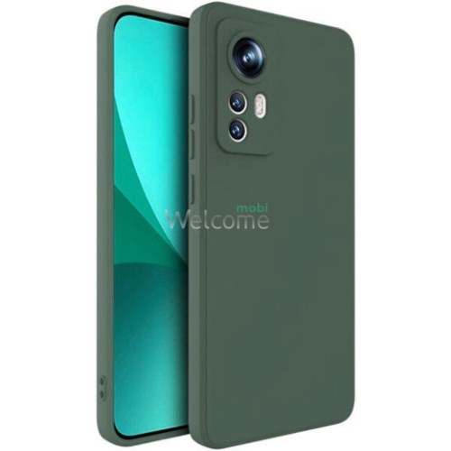 Чехол Xiaomi 12X Silicone case (dark green)