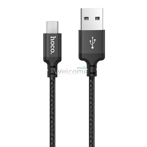 USB кабель HOCO X14 Times Speed microUSB 2A 1m black
