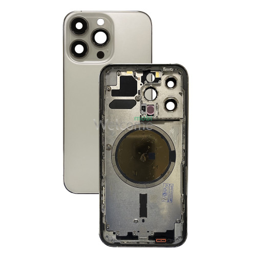 Корпус iPhone 13 Pro silver (оригинал) A+ EU
