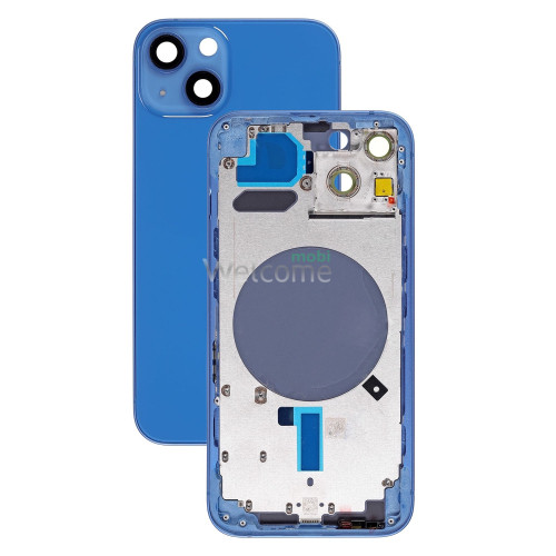 Корпус iPhone 13 mini blue (оригинал) A+ EU