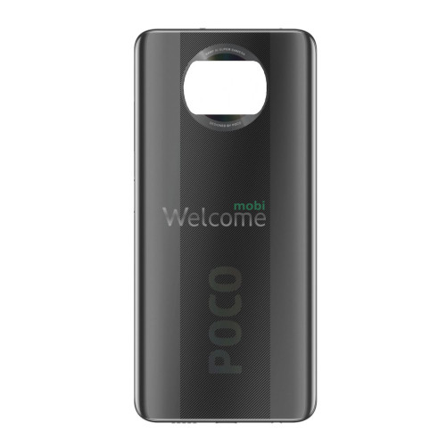 Задняя крышка Xiaomi Poco X3 NFC Black