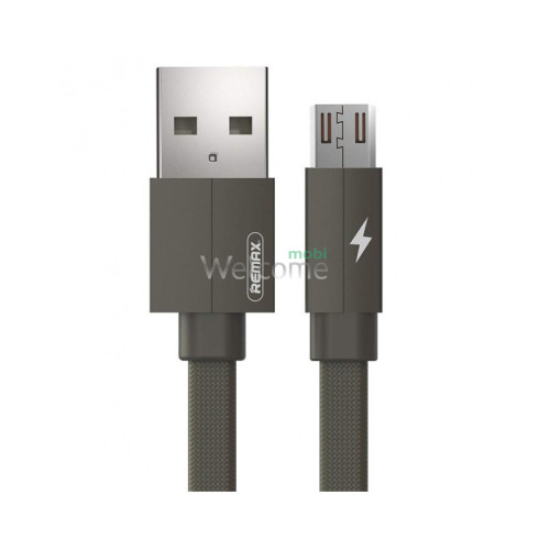 USB кабель micro Remax Kerolla RC-094m, 2.4A 1m green