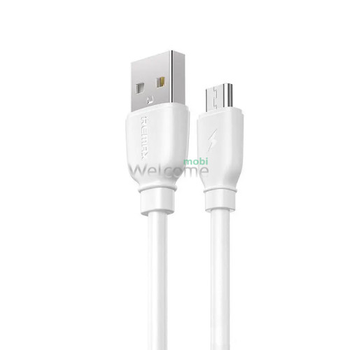 USB кабель micro Remax Suji Pro RC-138m, 2.4A 1m white
