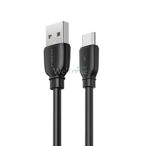 USB кабель Type-C Remax Suji Pro RC-138a, 2.4A 1m black