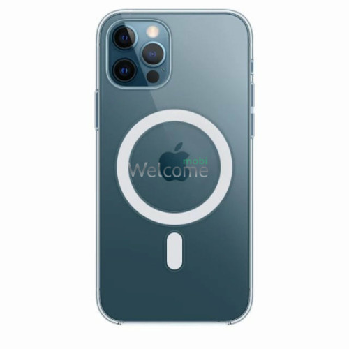 Чехол силиконовый Magsafe iPhone 14 Pro (прозрачный)