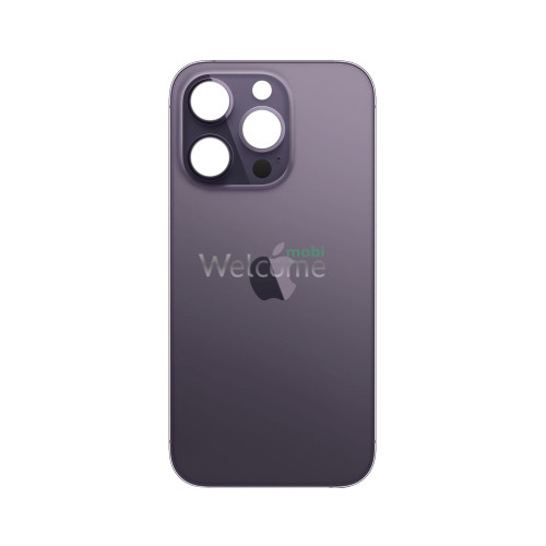 Задня кришка (скло) iPhone 14 Pro deep purple (big hole)