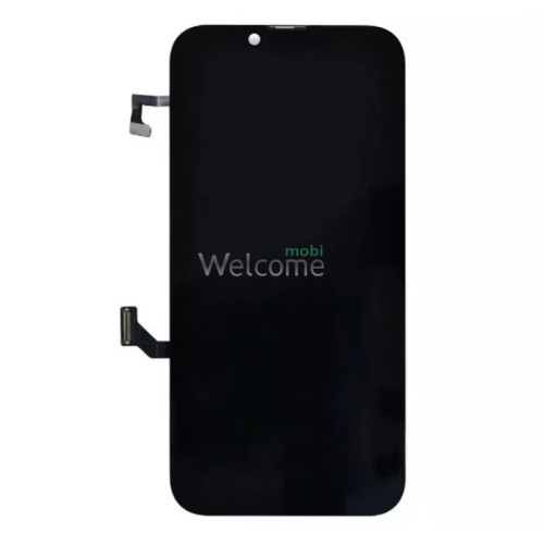 Дисплей iPhone 14 в зборі з сенсором та рамкою black (знятий оригінал)