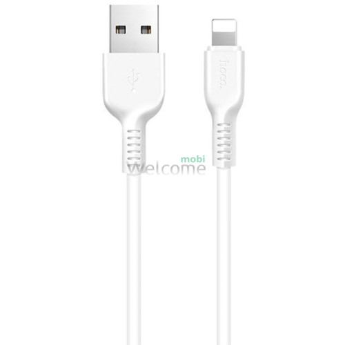 USB кабель HOCO X20 Flash Lightning 2.4A 2m white