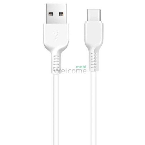 USB кабель HOCO X20 Flash Type-C 2.4A 3m white