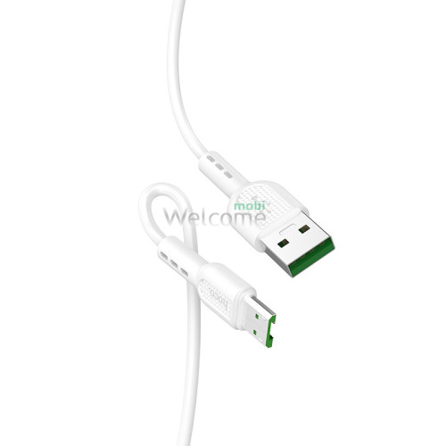 USB кабель HOCO X33 Surge flash microUSB 4A 1m white