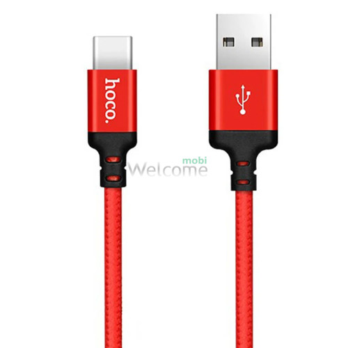 USB кабель HOCO X14 Times Speed Type-C 3A 2m red