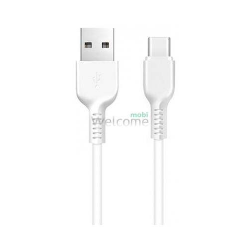 USB кабель HOCO X20 Flash Type-C 2.4A 2m white