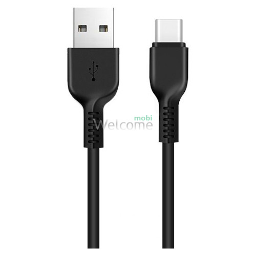 USB кабель HOCO X20 Flash Type-C 2.4A 2m black