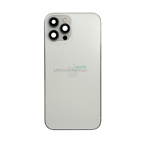 Корпус iPhone 12 Pro Max silver (знятий оригінал) №2352
