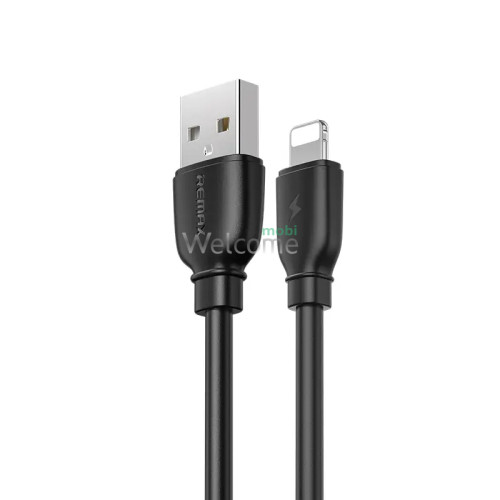 USB кабель Lightning Remax Suji Pro RC-138i, 2.4A 1m black