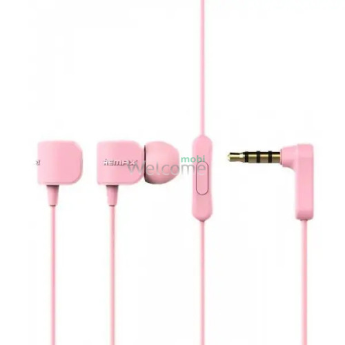 Навушники Remax RM-502 Crazy Robot In-ear Earphone pink  
