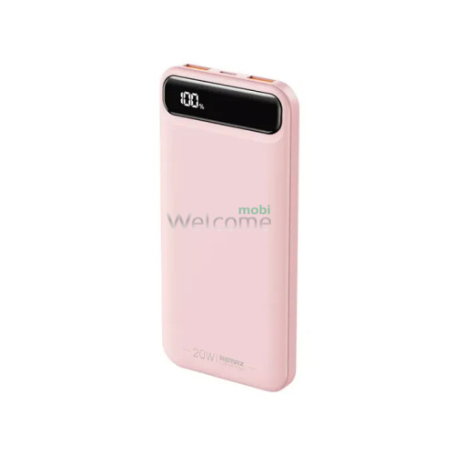 Внешний аккумулятор (power bank) Remax RPP-520 Bole Series 10000mah 20W+22.5W PD+QC pink