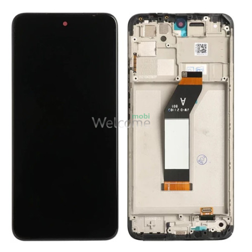 Дисплей Xiaomi Redmi 10 (2021) в сборе с сенсором и рамкой Carbon Gray