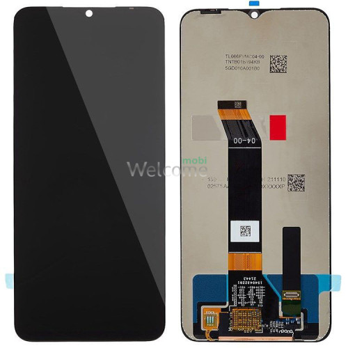 Дисплей Xiaomi Poco M5,Poco M4 5G,Redmi 10 5G,Redmi Note 11E в сборе с сенсором Power Black FULL orig