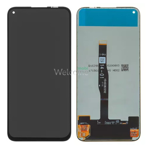Дисплей Huawei P40 Lite,Nova 5i,Nova 7i,P20 Lite 2019 в сборе с сенсором black FULL orig