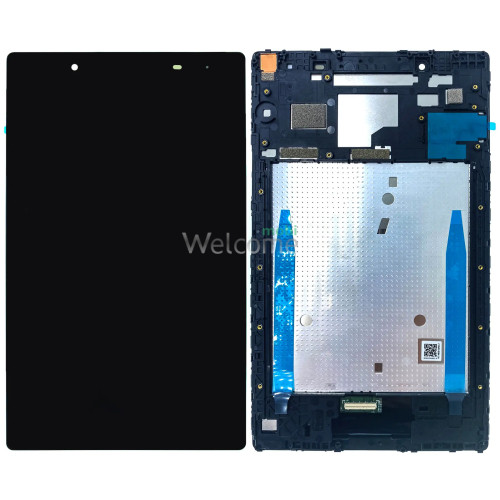 Дисплей до планшету Lenovo TB-8504 Tab 4 8.0 в зборі з сенсором та рамкою black
