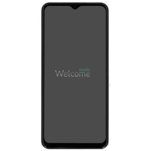 Дисплей Samsung SM-A135 Galaxy A13 4G (2022) в сборе с сенсором и рамкой black (оригинал переклей)