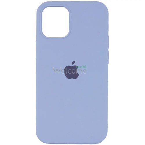 Silicone case for iPhone 13 ( 5) lilac (закритий низ)