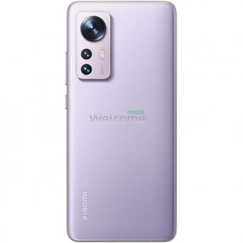 Задня кришка Xiaomi 12 Purple (зі склом камери) (Original PRC)