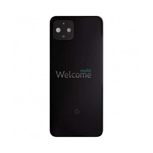 Задняя крышка Google Pixel 4 black (Original PRC) (со стеклом камеры)