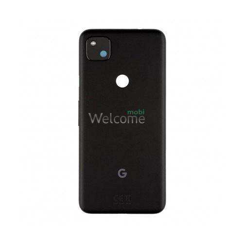 Задняя крышка Google Pixel 4a black (Original PRC) (со стеклом камеры)